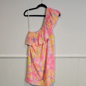 Lilly Pulitzer Pink and Orange Dress